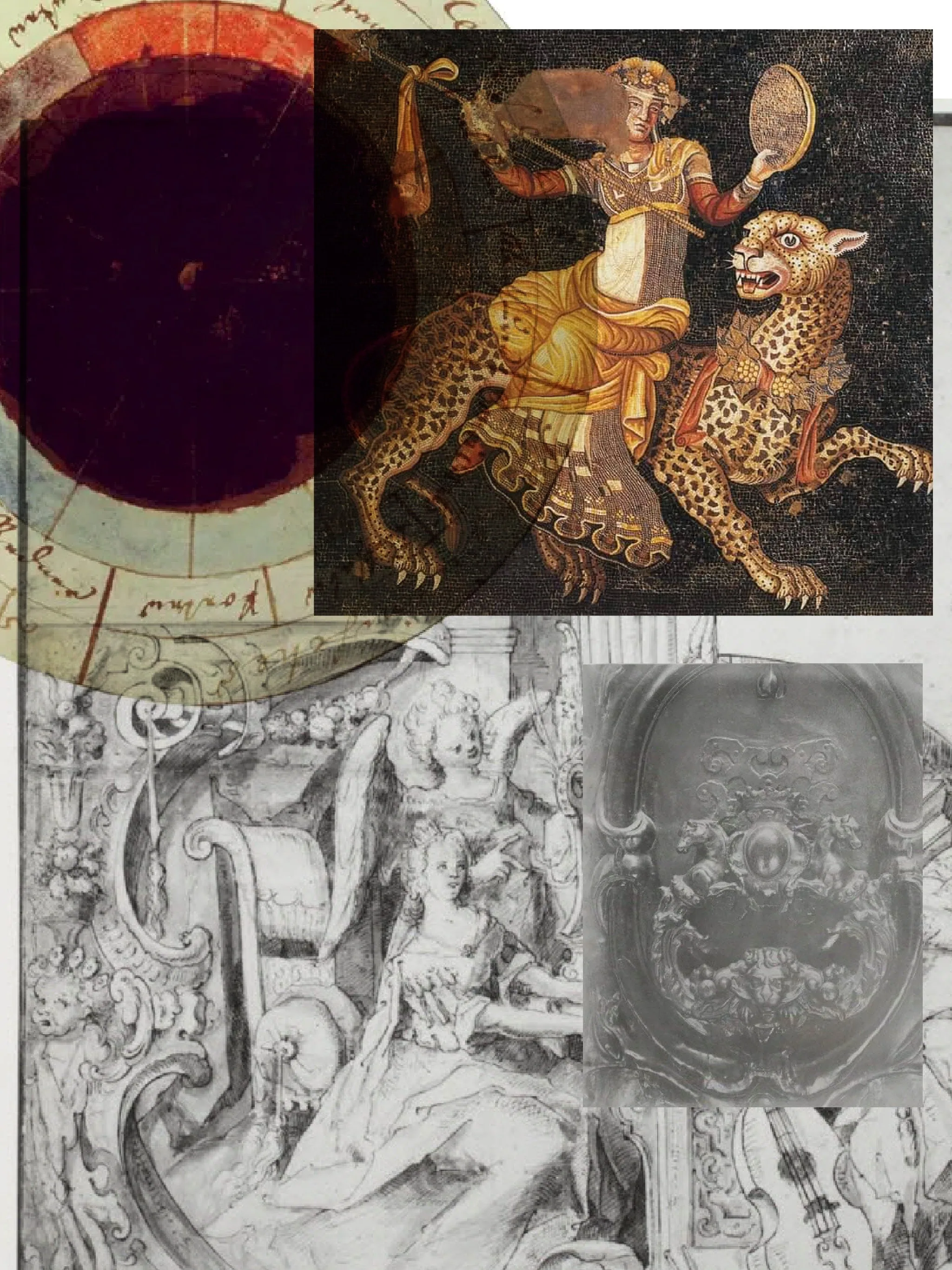Classical mosaic collage